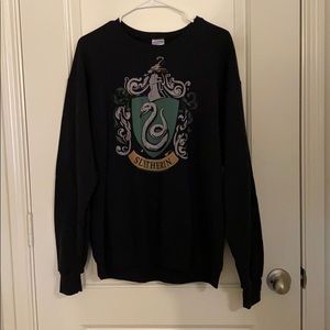 Black Slytherin Sweatshirt